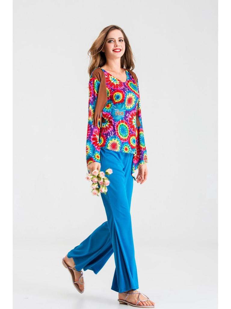 80s Hippie Halloween Unisex Costumes & Masquerade Ball Stage Attire