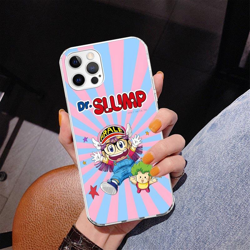 Arale Dr Slump Phone Case For iPhone 17 Air 16 Pro Max 16E 15 + 14 Plus 11 12 13 Mini 7 8 SE Gift Print Cover Fundas