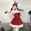 Sex Lingerie Christmas Costume Atmosphere Wear Cosplay Bunny Autumn and Winter Party Dress
