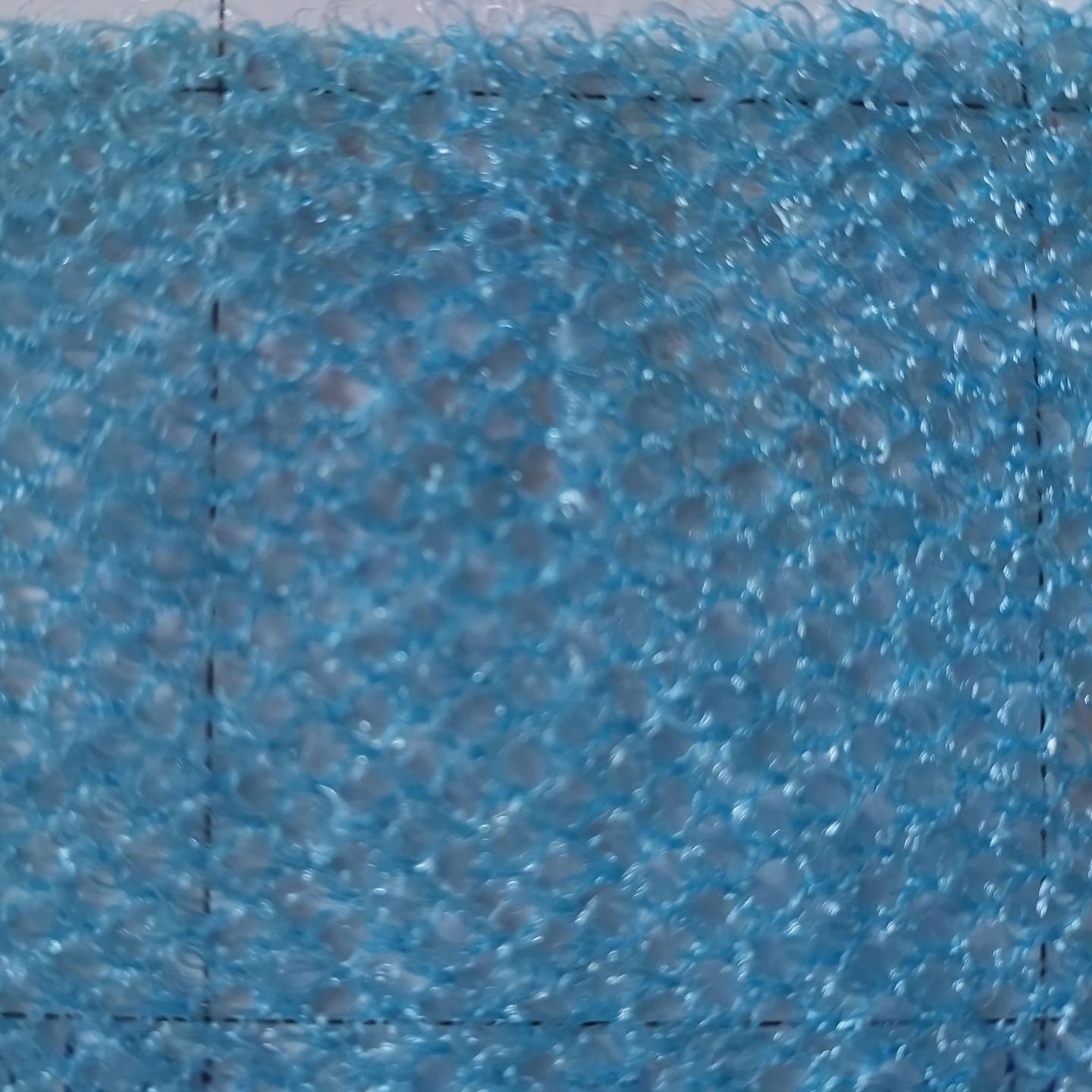 

1 шт. нейлоновая мочалка для тела, глубоко очищающее отшелушивающее полотенце для сауны и душа, прочный инструмент для личной гигиены светло-синий