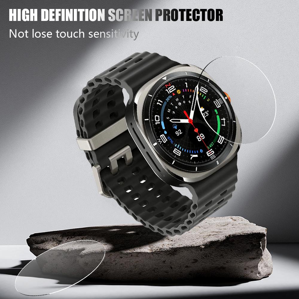 2-5PCS Screen Protector for Samsung Galaxy Watch 7 Ultra 47mm Anti-Scratch Tempered Glass Film for Watch7 40mm 44mm