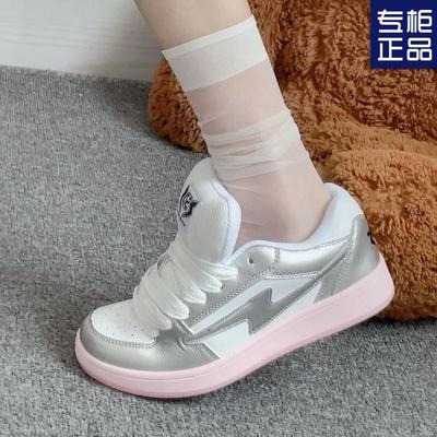 Wysokiej wartości oryginalne buty damskie retro 2025 błyskawica nowe buty na deskorolkę moda chleb niszowe wszechstronne buty sportowe i rekreacyjne