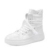 Autumn and Winter British Style Straps American High Street Boots High Top Casual Thick Baseplate Shoes