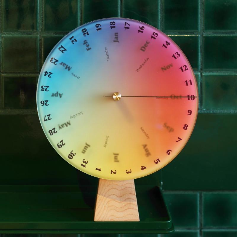 Креативные вечные календари, художественные украшения, деревянные календари для раскрашивания, настольные предметы, домашние украшения, офисные аксессуары, забавные подарки