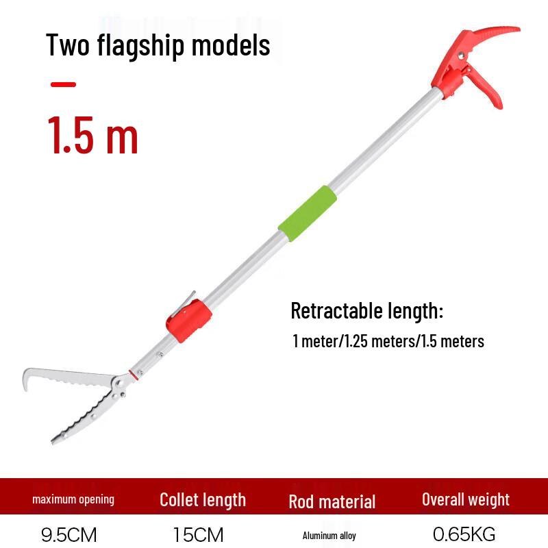 Retractable Alloy Snake Grabber