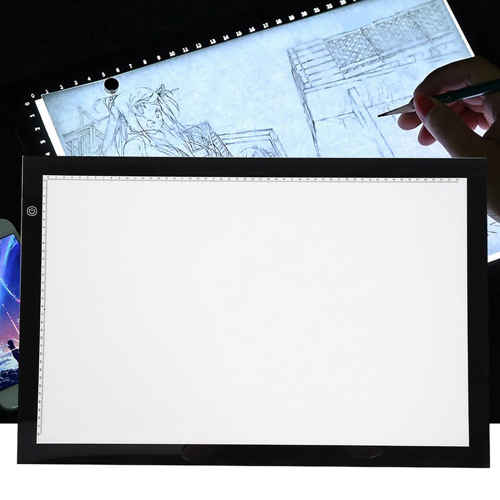 A2 Portable LED Light Box Tracer LED Artcraft Painting Pad Ultra Thin LED Design Drawing Board