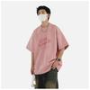 Short Sleeve T T-shirt Men's Fashion Brand Summer Loose Half Sleeve Fashion Ins Simple Printed Top