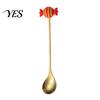 Rust Resistant Flatware Christmas Fork/Spoon, Durable Stainless Steel, with Cute 3D Doll Spoons Decor Utensil, for Festive Home Restaurant Steel Spoon