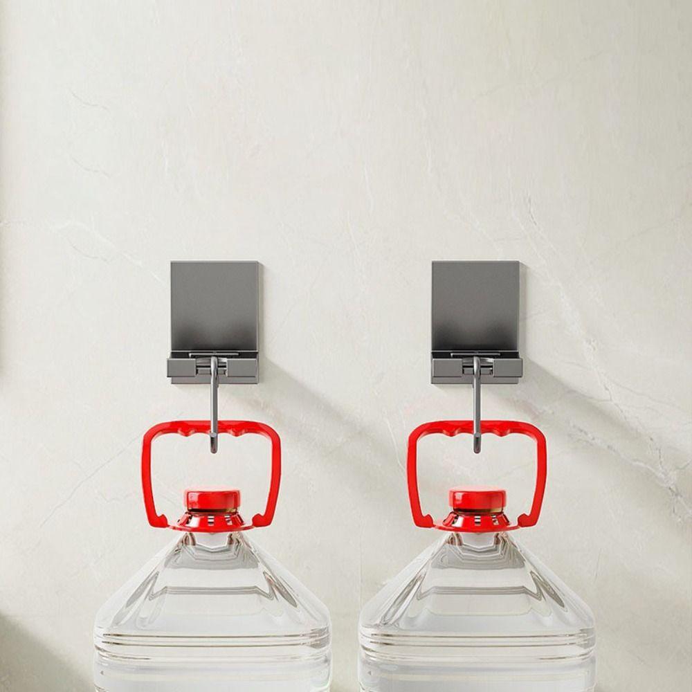 2pcs Aluminum Shower Gel Bottle Hanger 2pcs Bottle Hanger Stand Shower Use