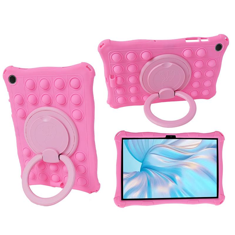 Compatible Rotating Silicone Case for 2023 Samsung A9 Tablet A9+, X110, X210 - Handheld Mouse Killer Model