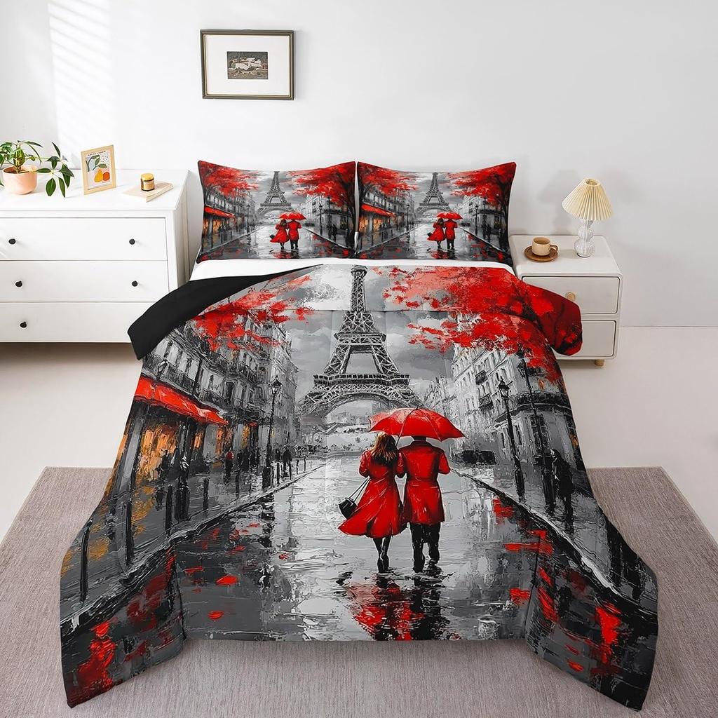Gothic Decor Comforter Set Twin Size Boys Boho Moth Down Comforter Men Gothic Sugar Skull Comforter Galaxy Starry Sky Halloween Gothic Beddi