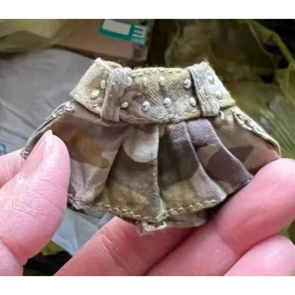 Der Pelzmantel Oberteil Kleid Hose für 30cm Foll Licca Puppe Highschool Puppe Neu eingetroffen Geschenk für Mädchen