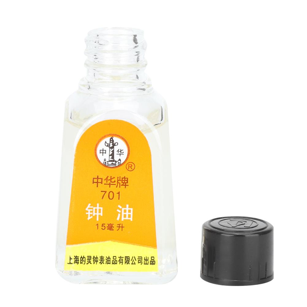 2 Stück 15ml Uhrenöl 701 Schmiermittel Armbanduhr Uhr Wartung Reparaturwerkzeug