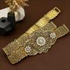 Sturdy Engraved Metal Belt Showcasing Exquisitely Caucasian Folk Art Design Celebration Girdle For Most Ages