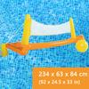 Piscină de Vară Jucării Gonflabile Jocuri cu Apă Plutitoare Volleybal Fotbal Joc de Aruncare Inele Accesorii Piscină Petrecere pe Plajă Jocuri Sportive