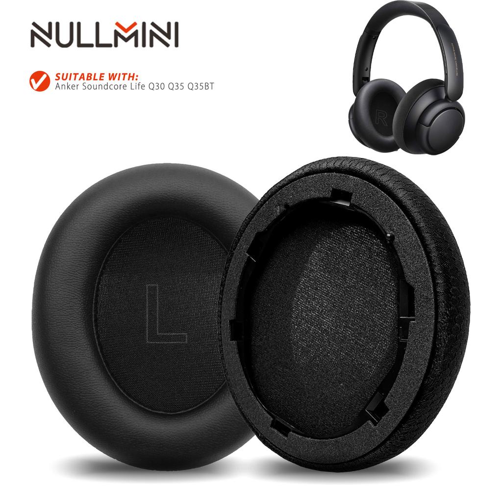 NullMini Replacement Earpads for Anker Soundcore Life Q30 Q35 Q35BT Headphones Ear Cushion Earmuff Sleeve Headband