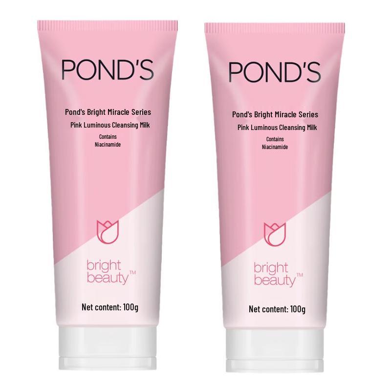 Pond s Очищающее средство для лица с розовым осветляющим эффектом