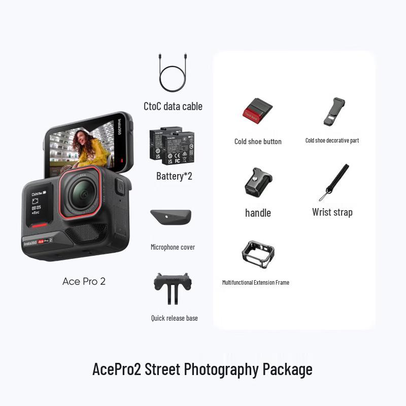 

Insta360 Ace Pro 2 Action Camera (CN version)