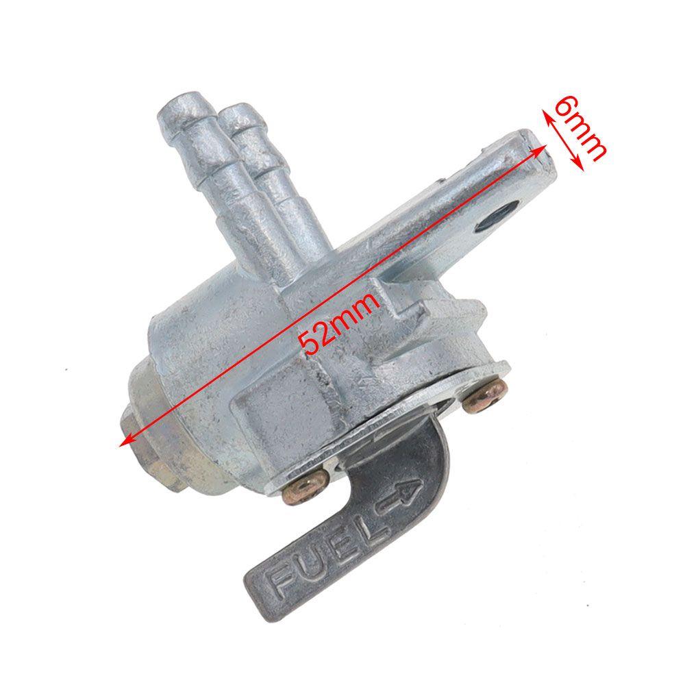 ATV Motorcycle Scooter 6mm Petcock Switch 50cc 90cc Petrol Fuel Tap Motocross Modification Parts 3