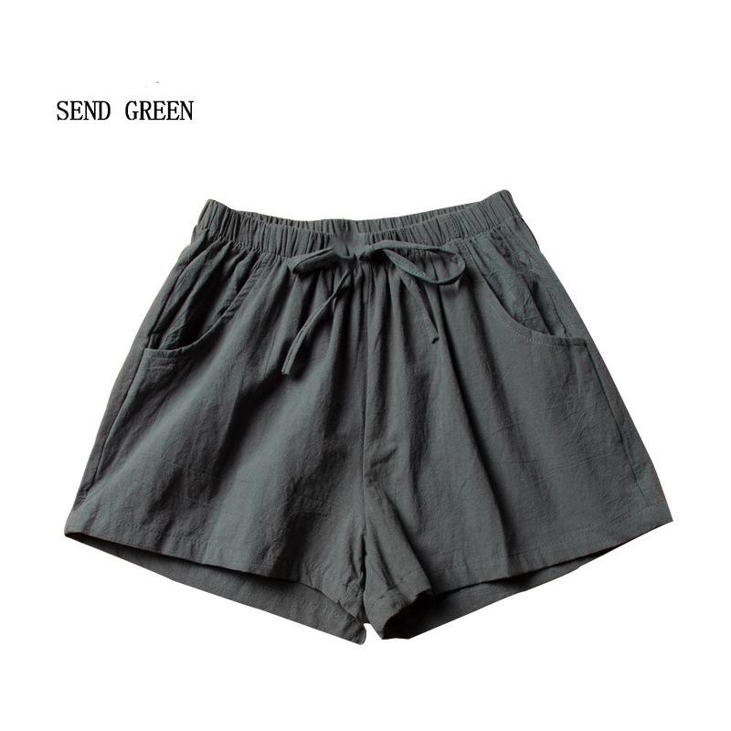 

Повседневные льняные шорты женские спортивные шорты хлопковые шорты с высокой талией черные женские шорты женские спортивные шорты женские S