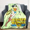 1pc Wonder Woman Blanket | Polyester Fiber, All-Season Comfort for Sofa, Bed, Office, Car, Camping Yy251021159