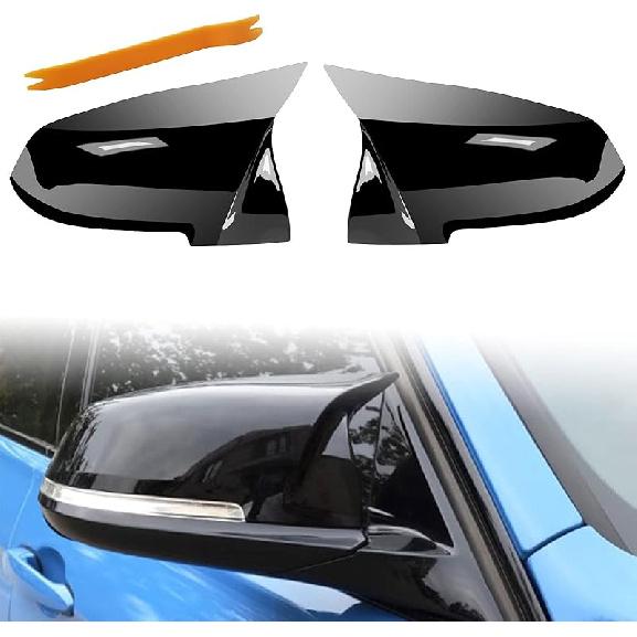 Door Mirror Covers Carbon Fiber Side Mirror Cover Caps Rearview Replacement For BMW F20 F22 F23 F30 F31 F32 F33 F36 F87 M2 X1 E84