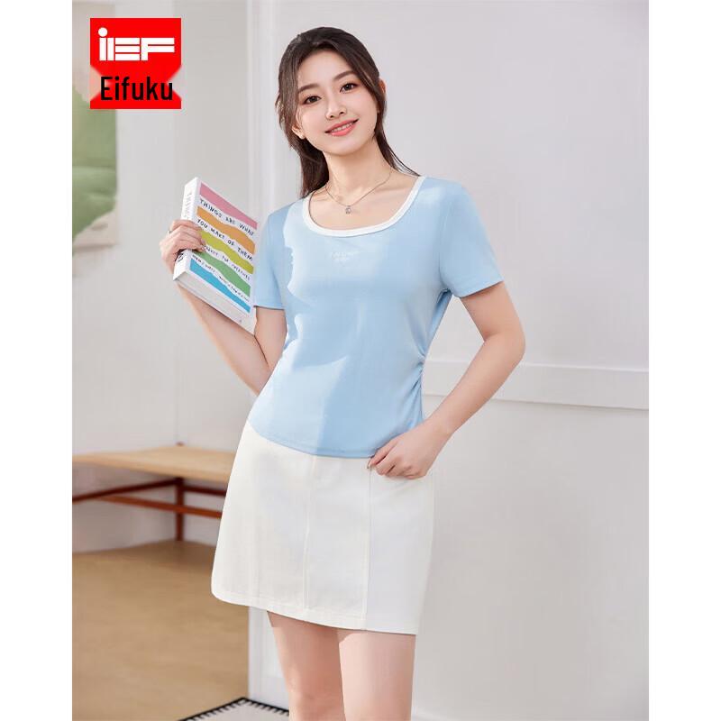 IEF Women s Korean Style Short Sleeve T-Shirt M