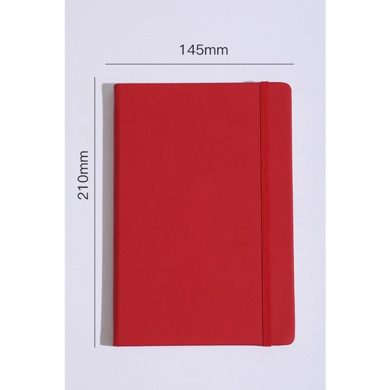 A5 Hard-shell Strappy Notebook  Pu Notebook Can Print Logo Business Strappy Notebook