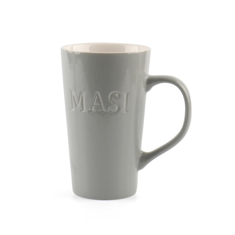 Masi Grande Ceramic Long Mug (Mint Gray)