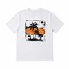Palm Tree Graphic T-Shirt Tropical Beach Summer Vacation Casual Tee