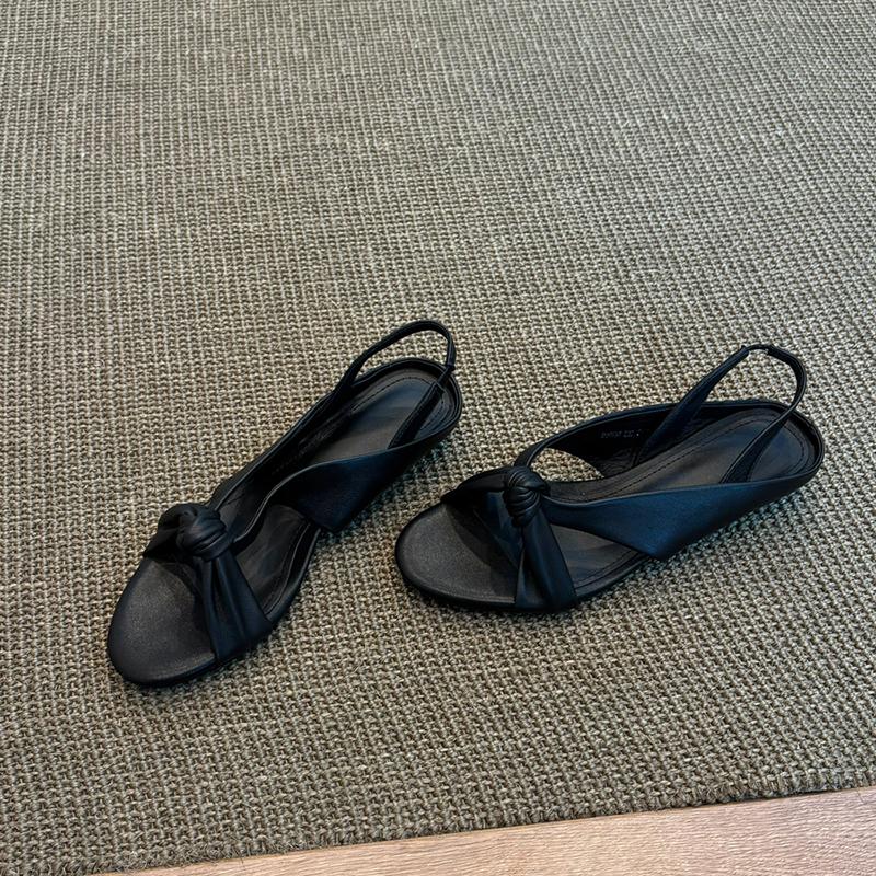 Retro Style Wedges Heel Women Sandals Fashion Slip On Open Toe Shoes Eelgant Dress Gladiator Sandalias Shoes