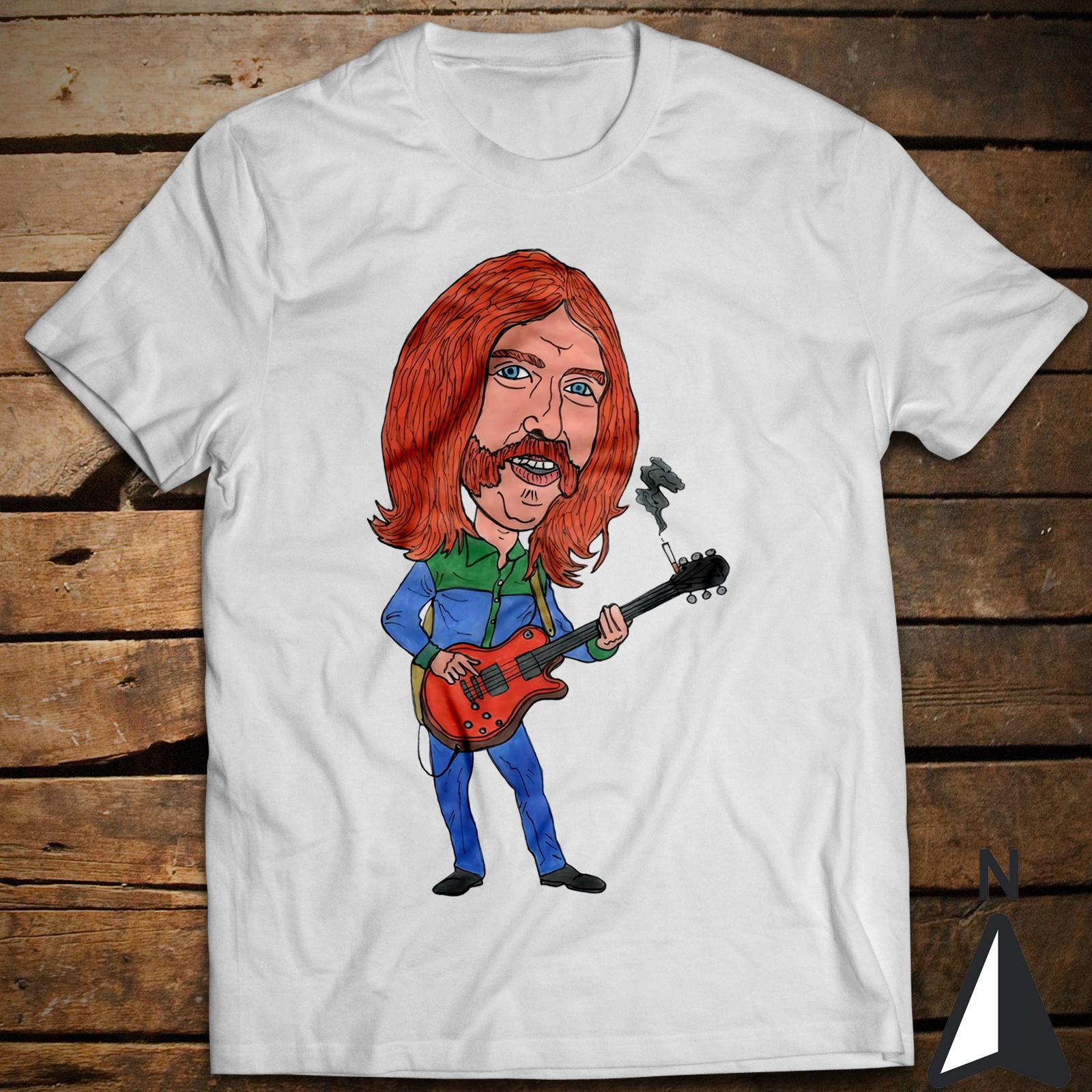 Retro Rock Music T-shirt The Allman Brothers Band Enlightened Rogues Gregg XXXXL