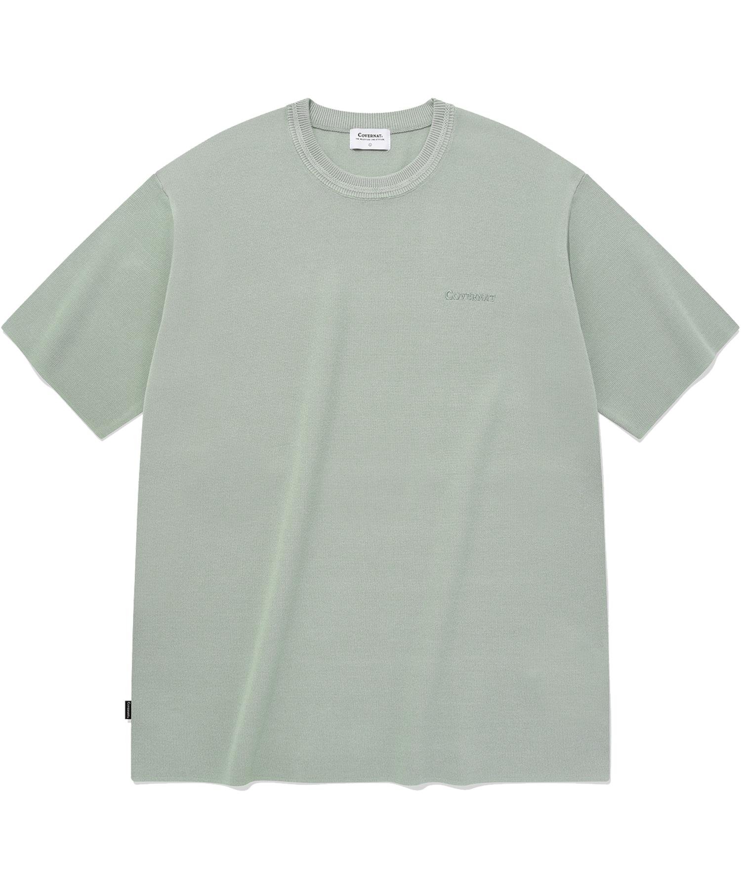 Covernat Basic Round Half Knit Mint Mint/L