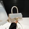Retro handbag fashionable simple casual small square bag 2025 new shoulder messenger bag