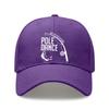 Fishing Lover Baseball Cap - "Pole Dance" Graphic Print Polyester Adjustable Breathable Casual Outdoor Sports Hat For Men Women