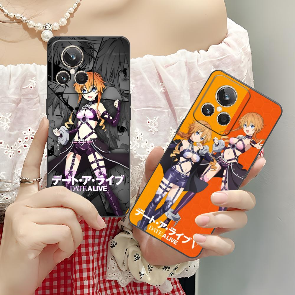 Date a Live Yamai Kaguya Matte TPU Mobile Phone Case for Realme 15 14 13 12 11 10 9 Pro Plus T i Lite 5G Colorful Printing Cover