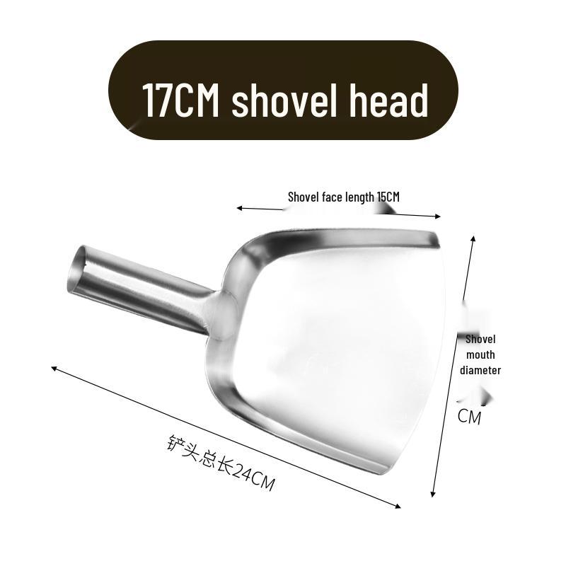 Stainless Steel & Wooden Handle Large Spatula for Canteen and Restaurant Cooking