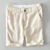 Men's Lightweight Linen Casual Shorts - Breathable, Versatile, Loose Fit Beachwear
