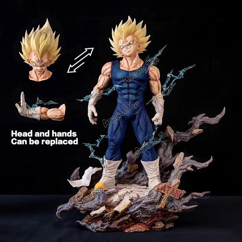 12.6in/32cm Anime Dragon Ball Z Figure Majin Vegeta Figurine PVC Action Figures Collection Model Toys Gifts