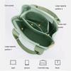 Women Canvas Tote Bag Large Capacity Handbags Shoulder Bags Zip Crossbody Bag