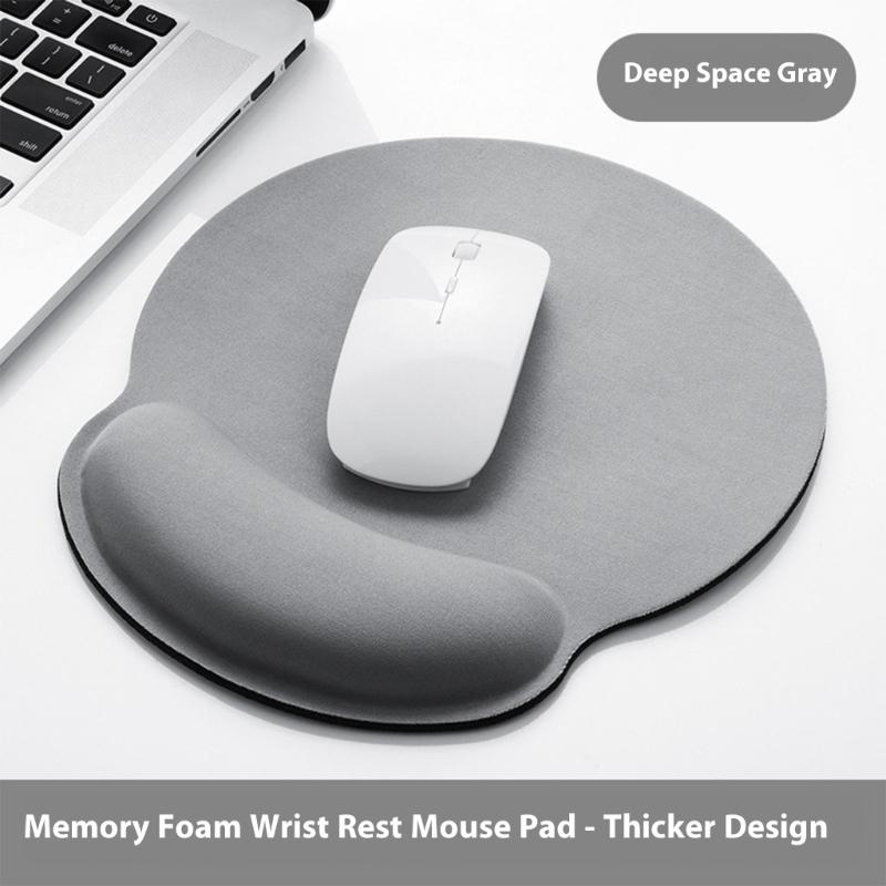 Ergonomic Mouse Wrist Pad Comfortable Breathable Silicone Computer Mouse Wrist Rest Ergonomic Support for Desk Office