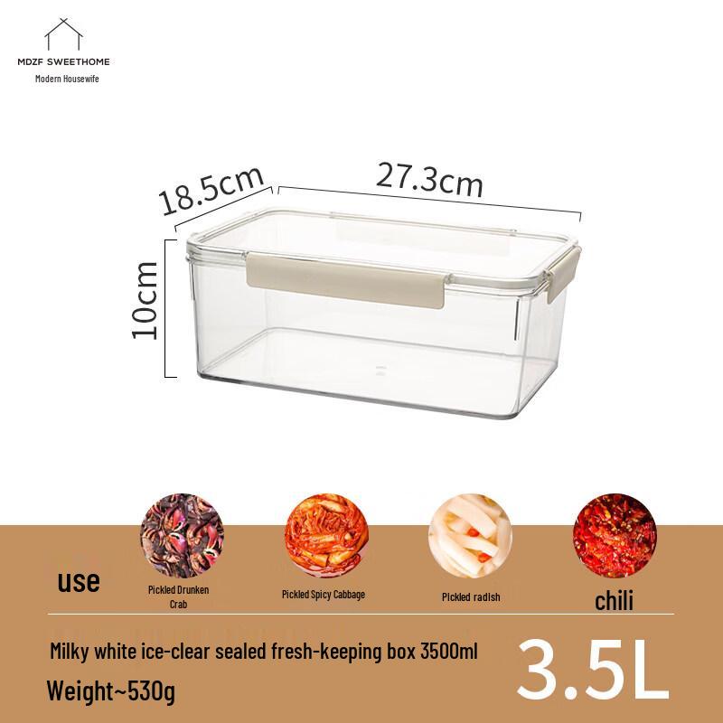 ZISIZ Food-Grade Kimchi Storage Box