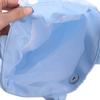 Sweet Nylon Shoulder Bag Large Capacity Drawstring Handbag Stylish Pleated Tote Bag  Female