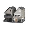 TOMYTEC Building Collection Ken-Kore 016-6 Small House A6 Diorama Supply 338000 Multicolor 1/150