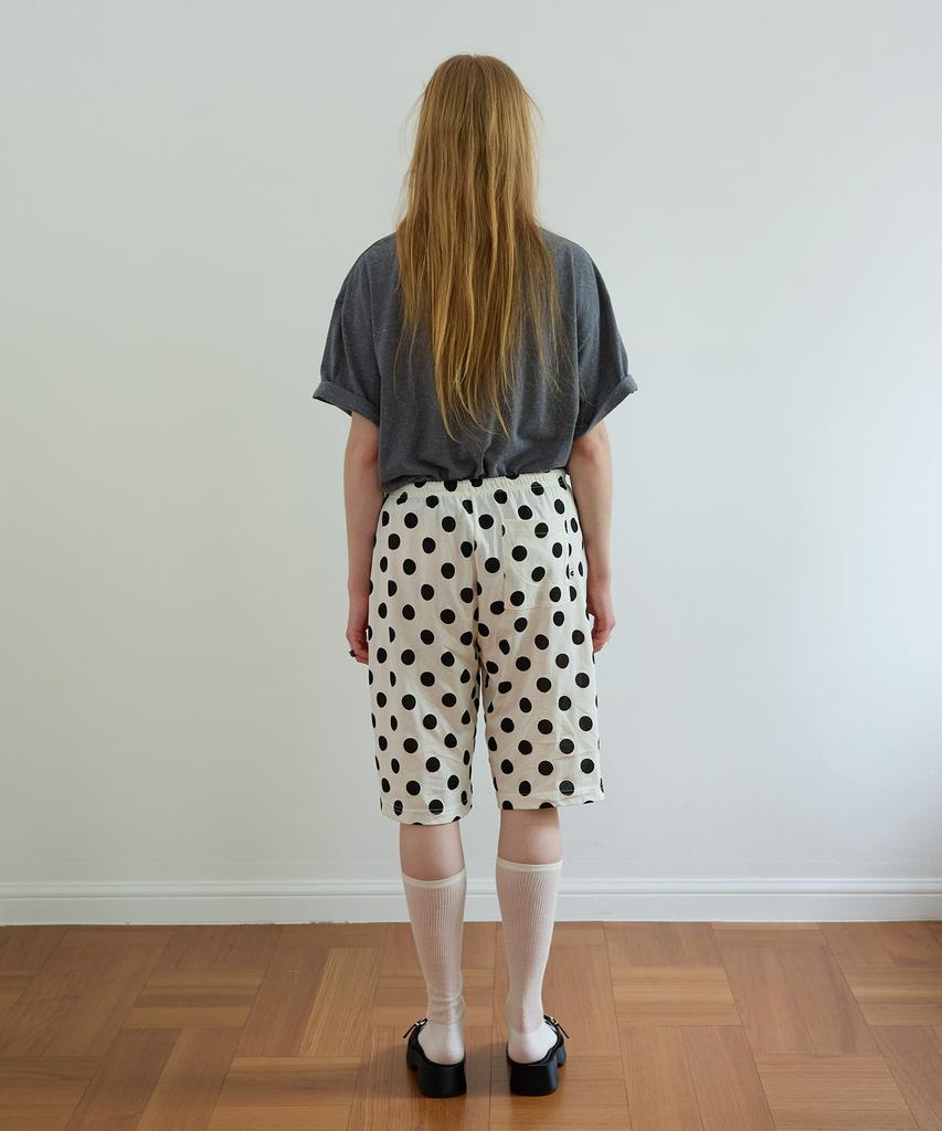FUNFROMFUN Polka Shorts, Ivory