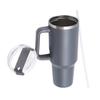 40oz Stainless Steel Insulated Water Bottle With Handle Drinking Cups Keeps Cold Tumbler With Lid Straw Mug for Summer Outdoor