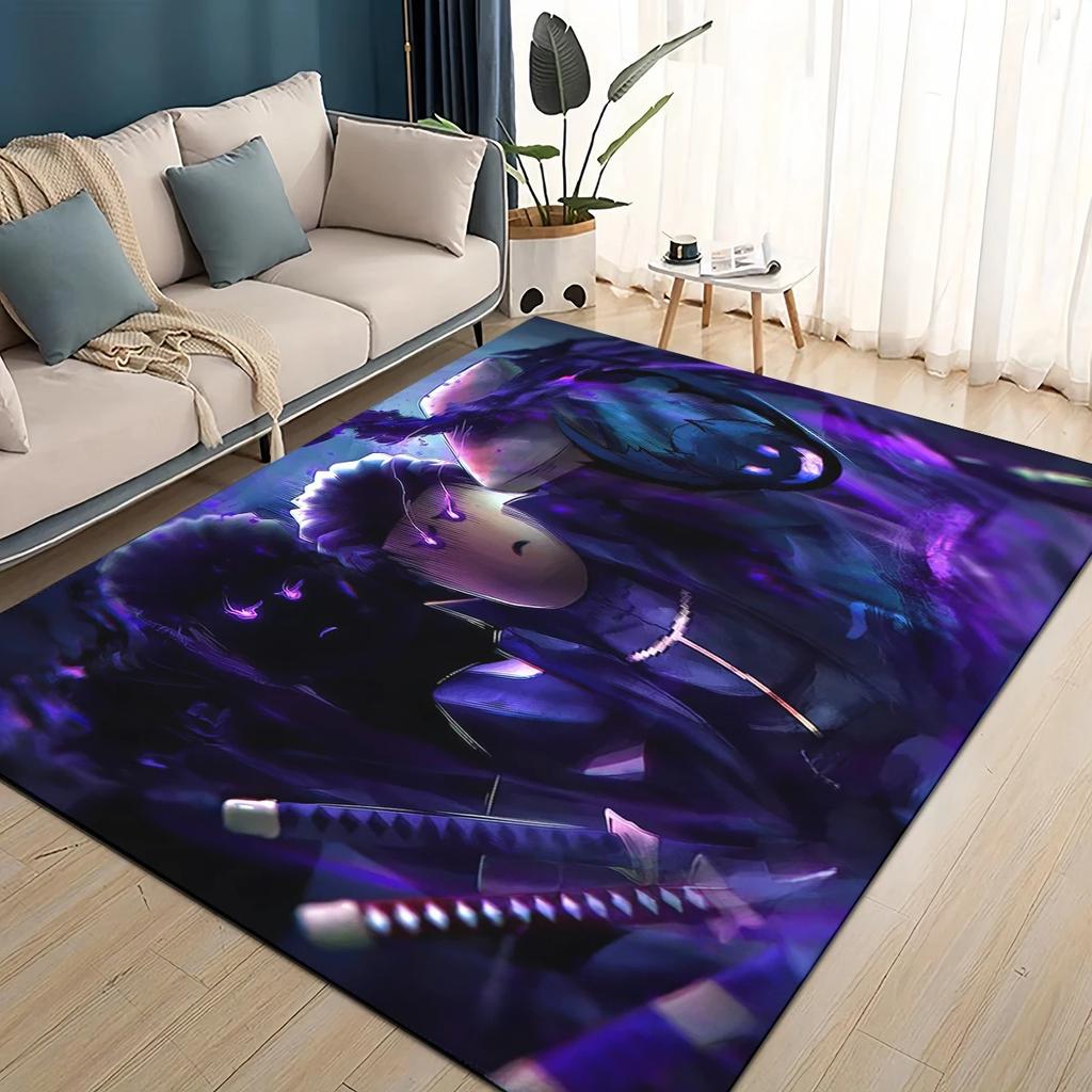 3D B-Blox Fruit 27 Style New Cartoon Carpet Rug for Living Room Bedroom Home Sofa Decoration,Kids Play Non-slip Floor Mat