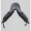 Leder Dressursattel mit doppeltem Sattelblatt und wechselbaren Kammern – Elegantes Cantle-Design