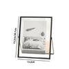 4/6Inch Storage Frame Rectangle Picture Frame Durable Metal Photo Frame  Home Desktop Decoration