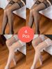 Sexy Women's Flower Transparent Silk Stocking Female Black Slim Hosiery High Knee Cuff Tights Elastic Fashion High Stockings